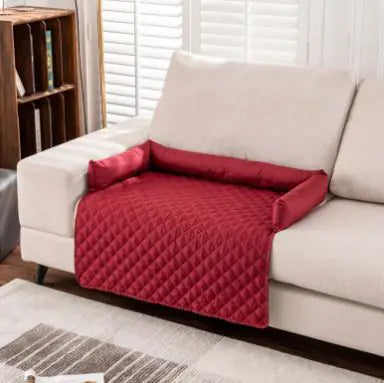 Nik & Nakks Red / 75x120 Waterproof Pets Sofa Mat Waterproof Pets Sofa Mat