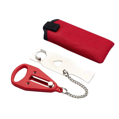Nik & Nakks Red Package / 1 Piece Portable Home Security Hotel Door Lock Portable Home Security Hotel Door Lock