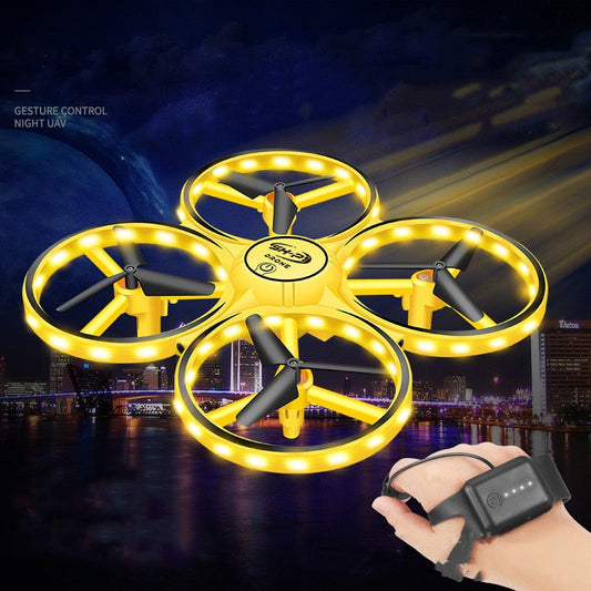 RC Quad Copter Air Craft Hand Sensor Drone with Smart Watch