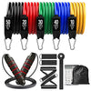 Set A 150 lb / 12pcs 360lbs Fitness Resistance Bands Set