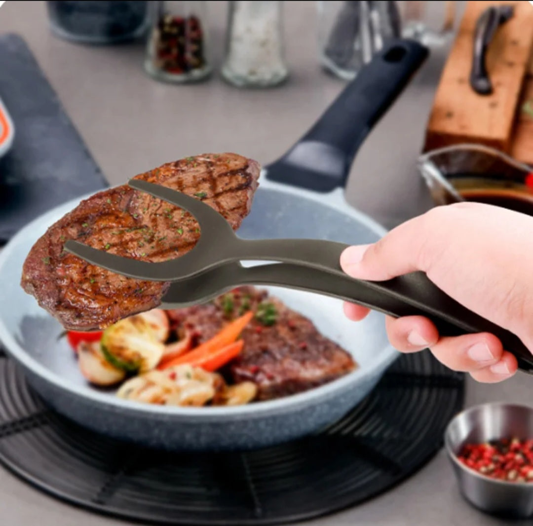2 In 1 Grip And Flip Spatula