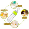 Nik & Nakks Silicone Feeding Bottle with Spoon
