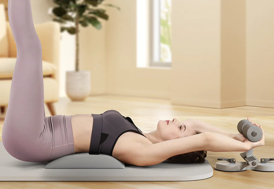 Nik & Nakks Sit-Up Assistant for Home Fitness with Suction Fixation Sit-Up Assistant for Home Fitness with Suction Fixation