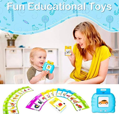Nik & Nakks Talking Flash Cards Speech Therapy Toy with 224 English Sight Words