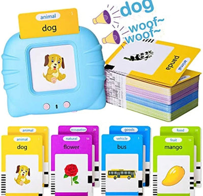 Nik & Nakks Talking Flash Cards Speech Therapy Toy with 224 English Sight Words