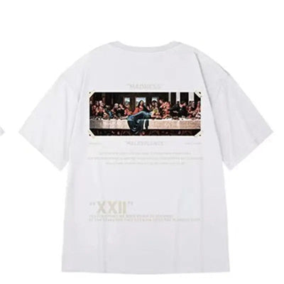 Nik & Nakks The Last Supper Print T Shirts