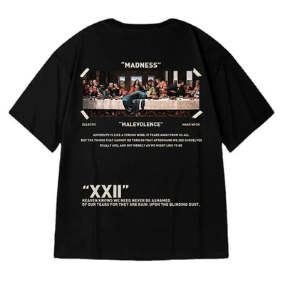 Nik & Nakks The Last Supper Print T Shirts