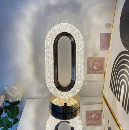 Nik & Nakks Three speed dimming Crystal Touch Desk Lamp – Light Luxury Home Decor Crystal Touch Desk Lamp – Light Luxury Home Decor