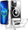 Transparent / For iPhone 12 Clear Magnetic Phone Case