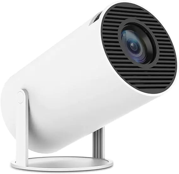 Nik & Nakks White / 1 Mini Projector 4K 1080P Support, Portable Projector WiFi6 BT 5.0 Android 11, Smart Projector Auto Horizontal Correction,180°Rotatable Outdoor Movie Projector Compatible with Phone Mini Projector 4K 1080P Support, Portable Projector WiFi6 BT 5.0 Android 11, Smart Projector Auto Horizontal Correction,180°Rotatable Outdoor Movie Projector Compatible with Phone