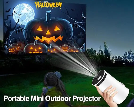 Nik & Nakks White / 1 Mini Projector 4K 1080P Support, Portable Projector WiFi6 BT 5.0 Android 11, Smart Projector Auto Horizontal Correction,180°Rotatable Outdoor Movie Projector Compatible with Phone Mini Projector 4K 1080P Support, Portable Projector WiFi6 BT 5.0 Android 11, Smart Projector Auto Horizontal Correction,180°Rotatable Outdoor Movie Projector Compatible with Phone