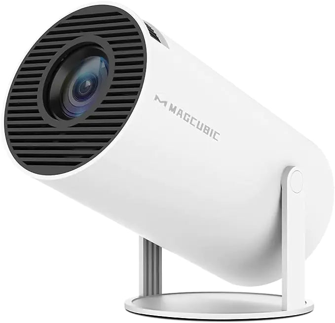 Nik & Nakks White / 1 Mini Projector 4K 1080P Support, Portable Projector WiFi6 BT 5.0 Android 11, Smart Projector Auto Horizontal Correction,180°Rotatable Outdoor Movie Projector Compatible with Phone Mini Projector 4K 1080P Support, Portable Projector WiFi6 BT 5.0 Android 11, Smart Projector Auto Horizontal Correction,180°Rotatable Outdoor Movie Projector Compatible with Phone