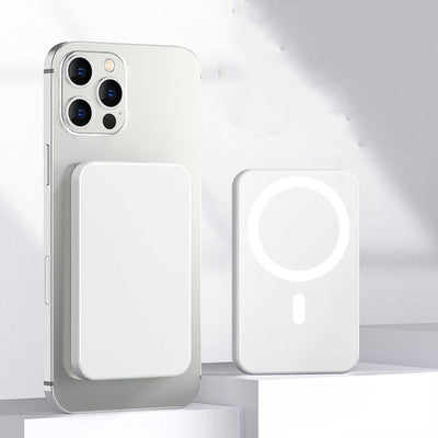White / 10000mAh Magnetic Wireless Charger