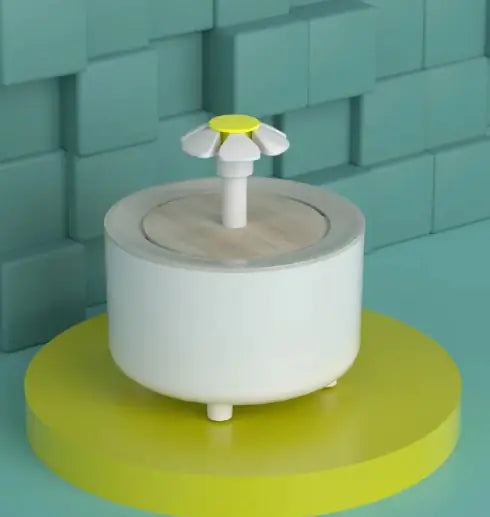Nik & Nakks White Pets Water Fountain Pets Water Fountain