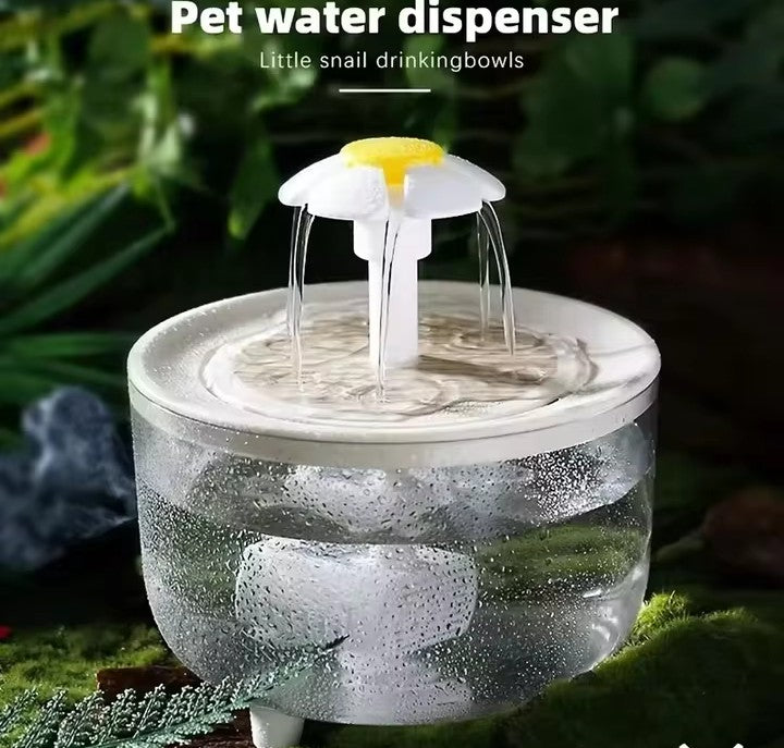 Nik & Nakks White Pets Water Fountain Pets Water Fountain