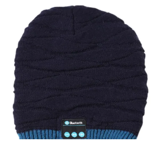 Nik & Nakks Wireless Bluetooth Knitted Hat Calls Music Stereo Wireless Bluetooth Knitted Hat Calls Music Stereo