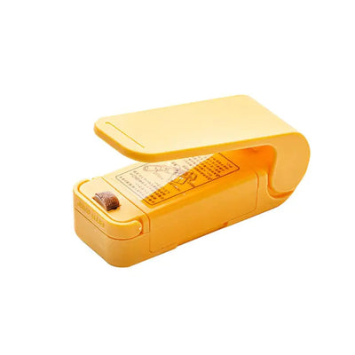 Yellow / 1 Piece Mini Heat Portable Bag Sealer