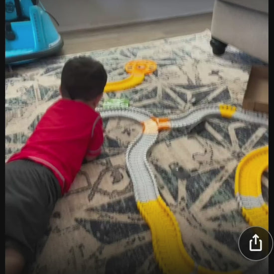 Construction Toy Race Track