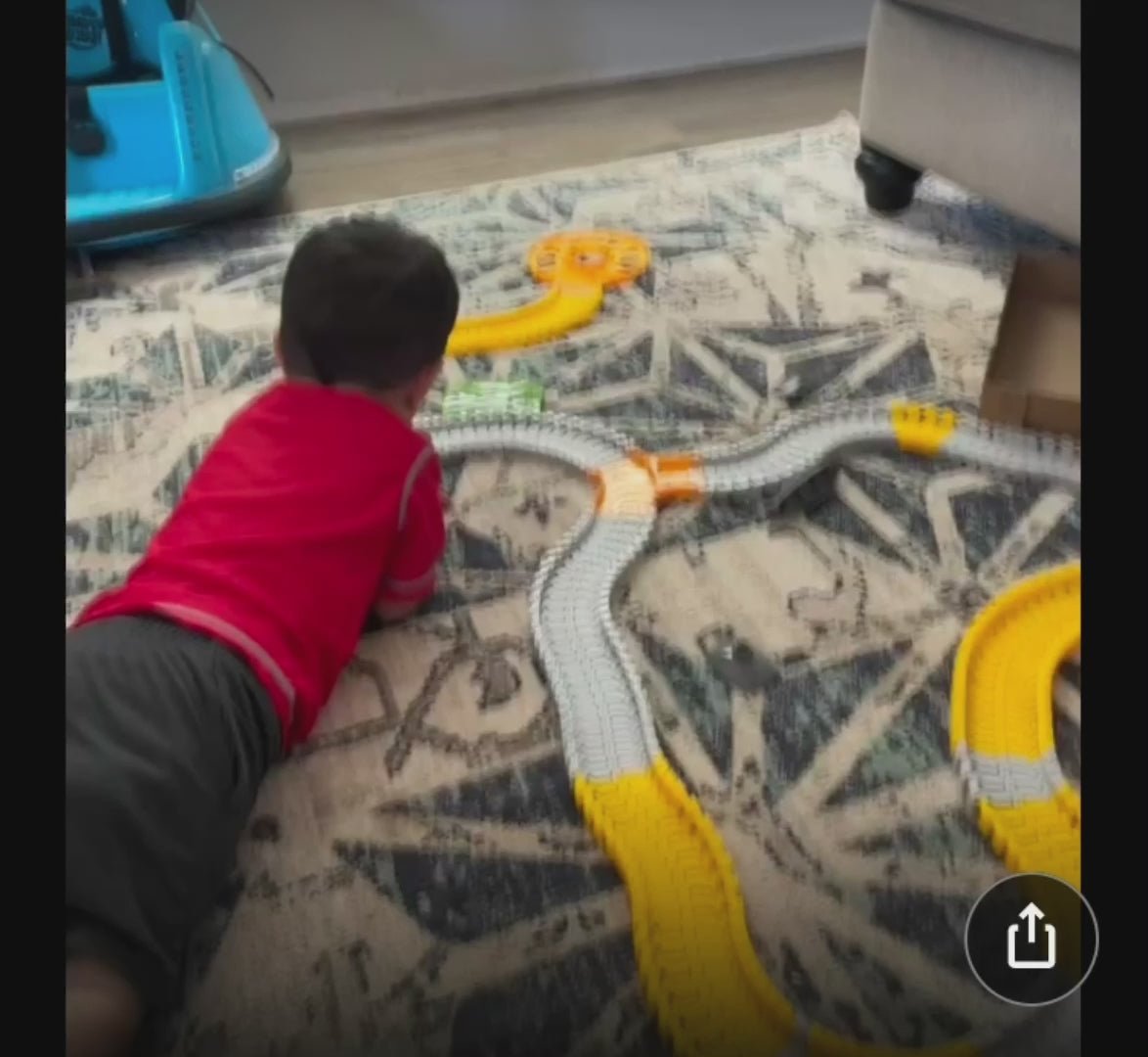 Construction Toy Race Track