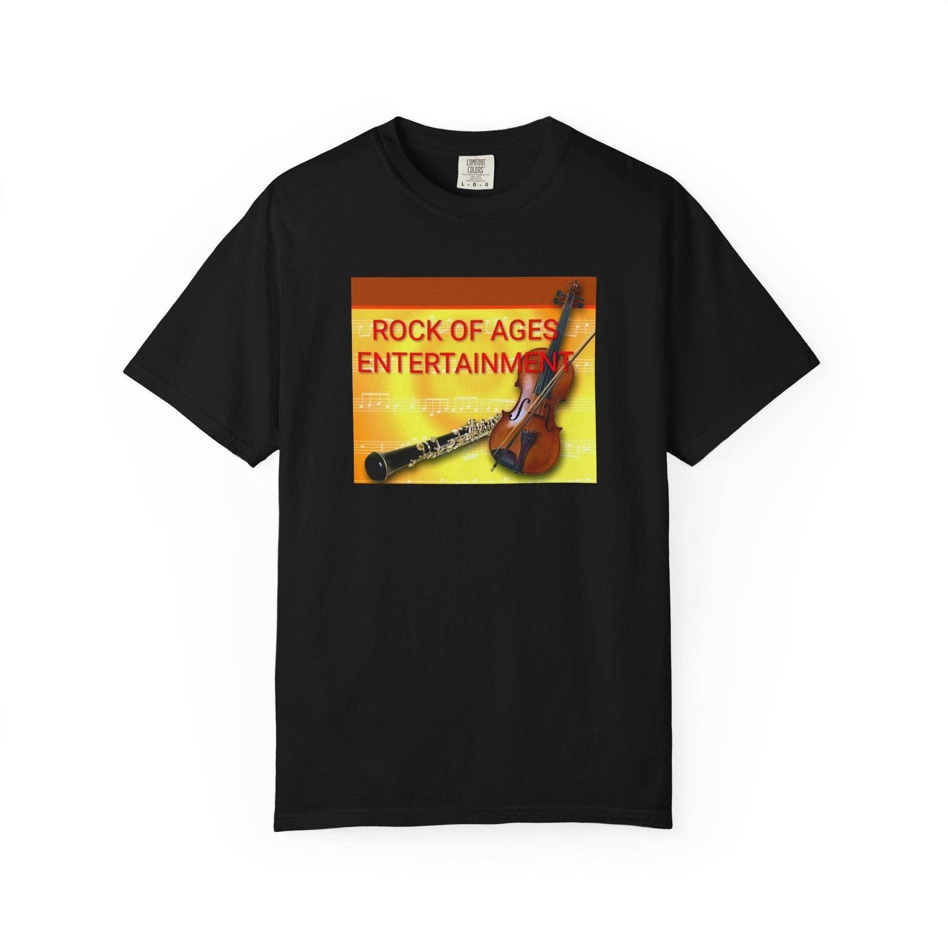 Printify T-Shirt Black / S ROCK OF AGES ENTERTAINMENT T-shirt ROCK OF AGES ENTERTAINMENT T-shirt