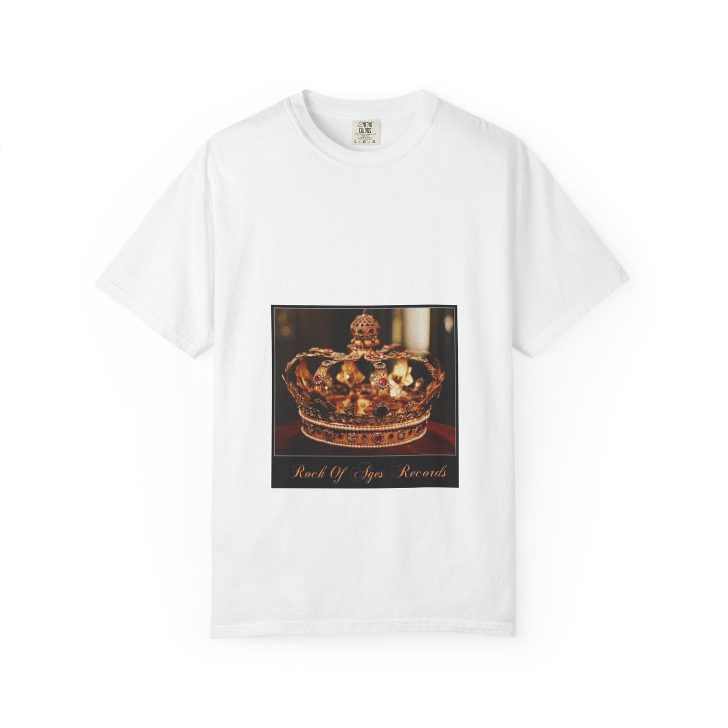 Printify T-Shirt White / S Rock of Ages Records T-shirt Rock of Ages Records T-shirt