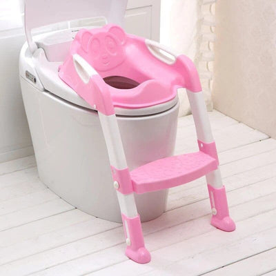 Baby Potty Ladder Training Seat Toddler Toilet Seat With Step Stool