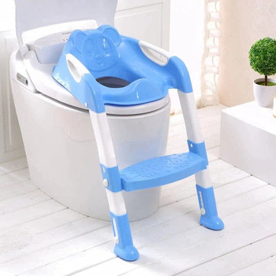 Baby Potty Ladder Training Seat Toddler Toilet Seat With Step Stool