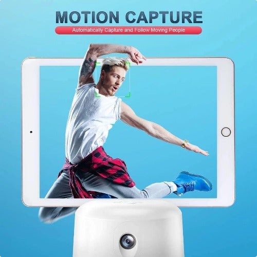 Auto-Face Tracking Phone Holder 360 Degree Rotaion Object Tracking Camara Man Robot