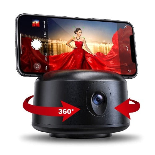 Auto-Face Tracking Phone Holder 360 Degree Rotaion Object Tracking Camara Man Robot