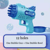 Electric Bubble Gun Soap Rocket