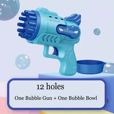 Electric Bubble Gun Soap Rocket