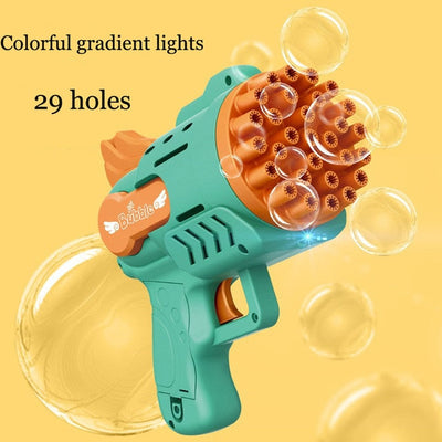Electric Bubble Gun Soap Rocket