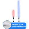 Nik & Nakks 2pc adjustable Lightsaber Toys For Children Lightsaber For Kids with Realistic Handle & FX Sound