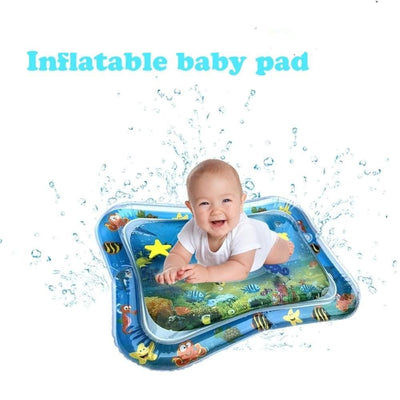 Baby Water Play Mat Inflatable Tummy Time Water Play Mat For Infants