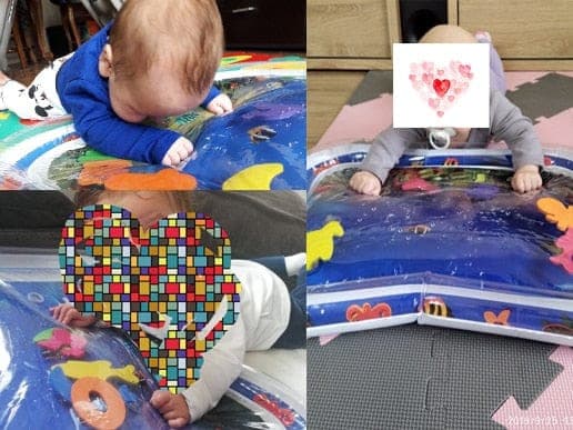 Baby Water Play Mat Inflatable Tummy Time Water Play Mat For Infants