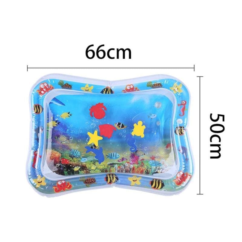 Baby Water Play Mat Inflatable Tummy Time Water Play Mat For Infants