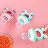 Nik & Nakks baby feeder Baby Pacifier Fresh Friut Food Feeder Silicon Nipple Teething Pacifier