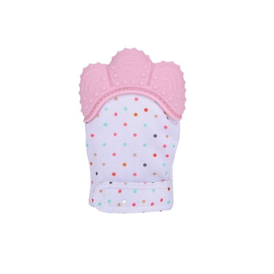 Nik & Nakks Baby Teething Mitten Soothing Pain Relief Protection Glove Stimulating Teether