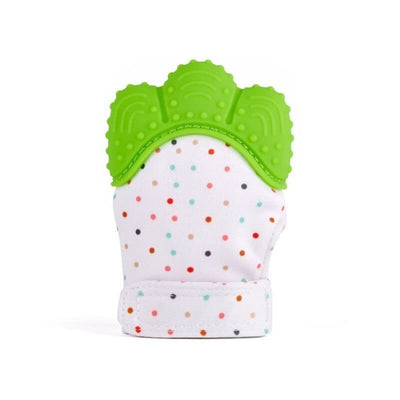 Nik & Nakks Baby Teething Mitten Soothing Pain Relief Protection Glove Stimulating Teether