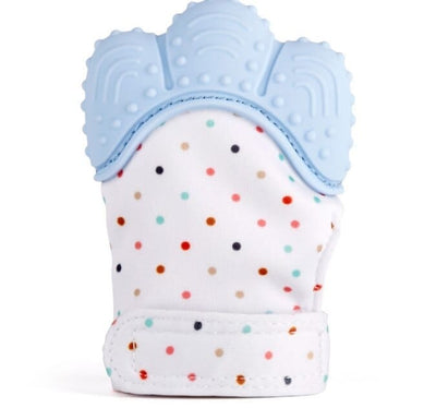 Nik & Nakks Baby Teething Mitten Soothing Pain Relief Protection Glove Stimulating Teether