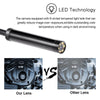 Nik & Nakks Black / 1M LED Endoscope Camera for Car USB Magnetic Snake Inspection Camara