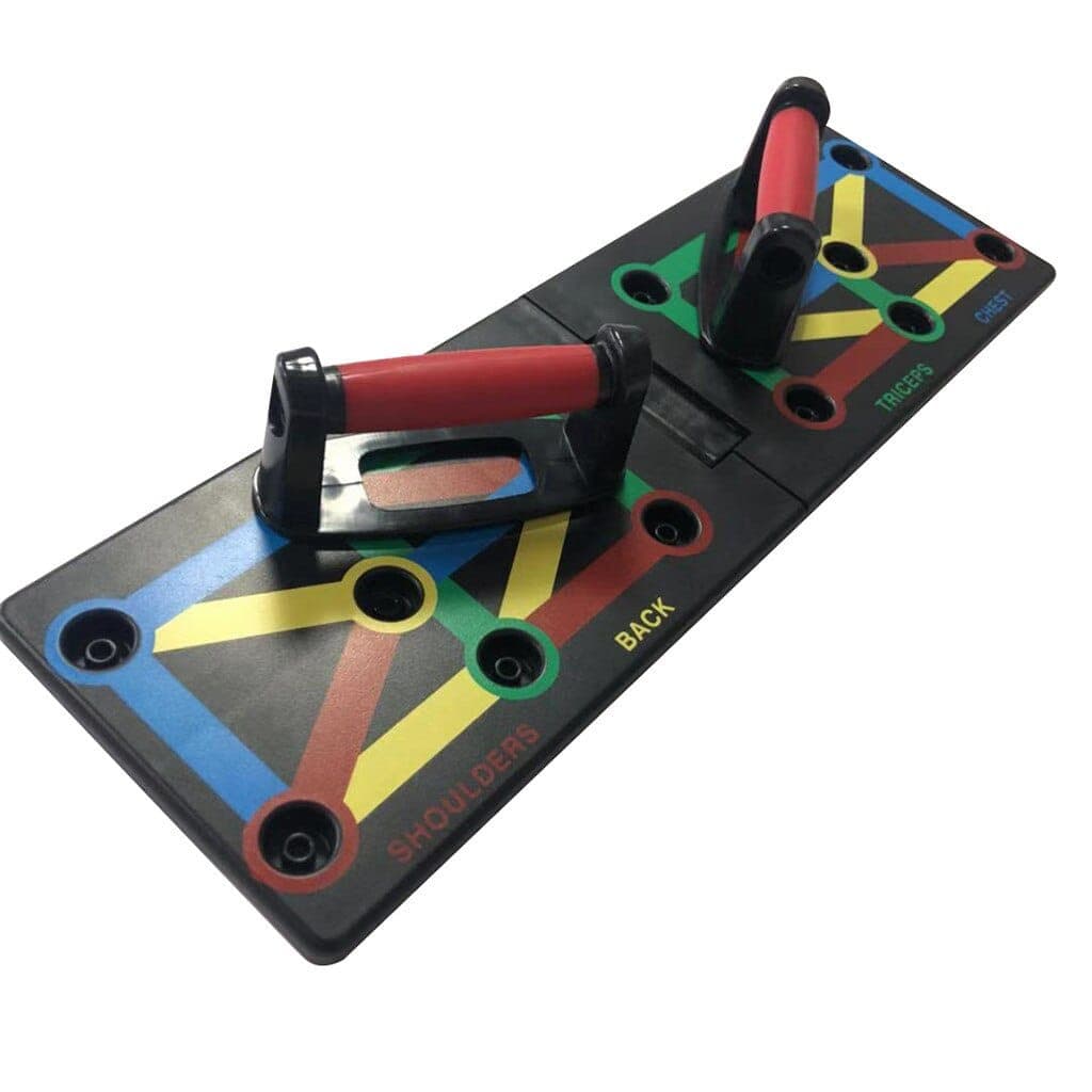 Push Up Rack Board 9 in 1 Body Building Fitness Push Up Stand for Home Workout Nik & Nakks