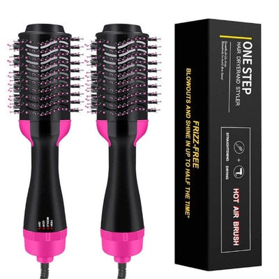 2 in 1 One Step Hot Air Styling Brush Professional Blowout Hair Dryer