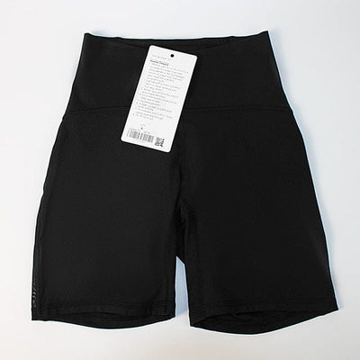 Nik & Nakks Black / XL-8 Quick Dry Yoga Shorts Athletic Gym Workout Shorts for Women