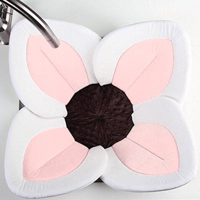 Nik & Nakks Blossoming Flower Baby Bathtub Mat Baby Bath Flower Mat Cushion Sink Insert