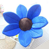 Nik & Nakks Blue / 7 petals Blossoming Flower Baby Bathtub Mat Baby Bath Flower Mat Cushion Sink Insert