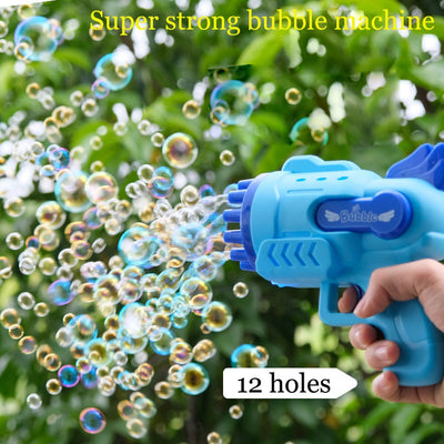 Electric Bubble Gun Soap Rocket