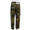 Camouflage Cargo Pencil Straight Pants