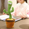 Nik & Nakks Dancing and Talking Cactus Toy for 1yr Old Babies Records and Repeats Voices
