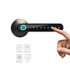 Nik & Nakks Electronic Door Lock Digital Fingerprint Keyless Door Lock with Touch-screen